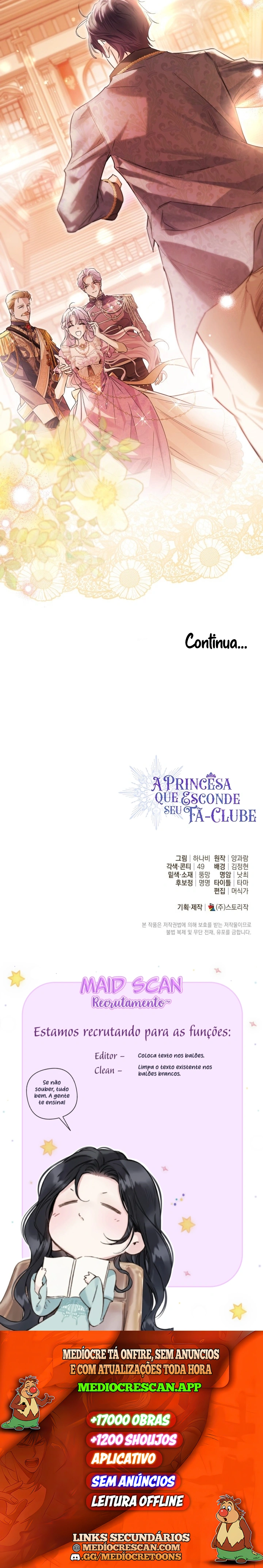 A Princesa que Esconde seu Fã-Clube Capítulo 108 Página 31